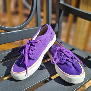 Vans Purple and Orange Skateboard Shoes - Wms 8 Men's 6.5
